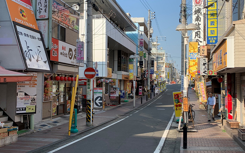 天王町駅 北口